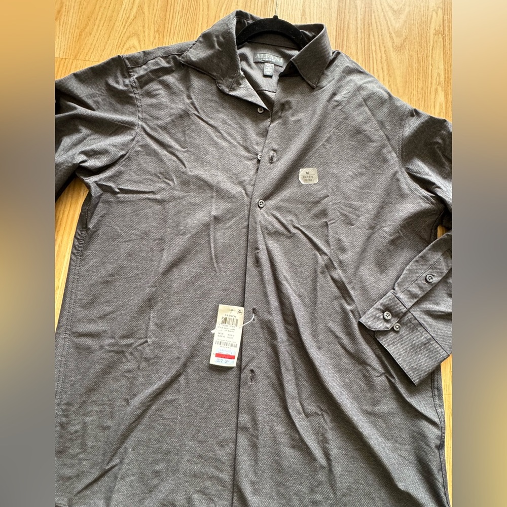 NWT Alfani shirt men’s regular fit size L